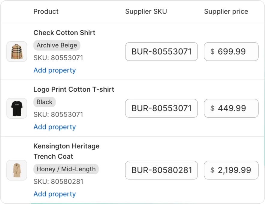 Add new purchase order in the AutoPO